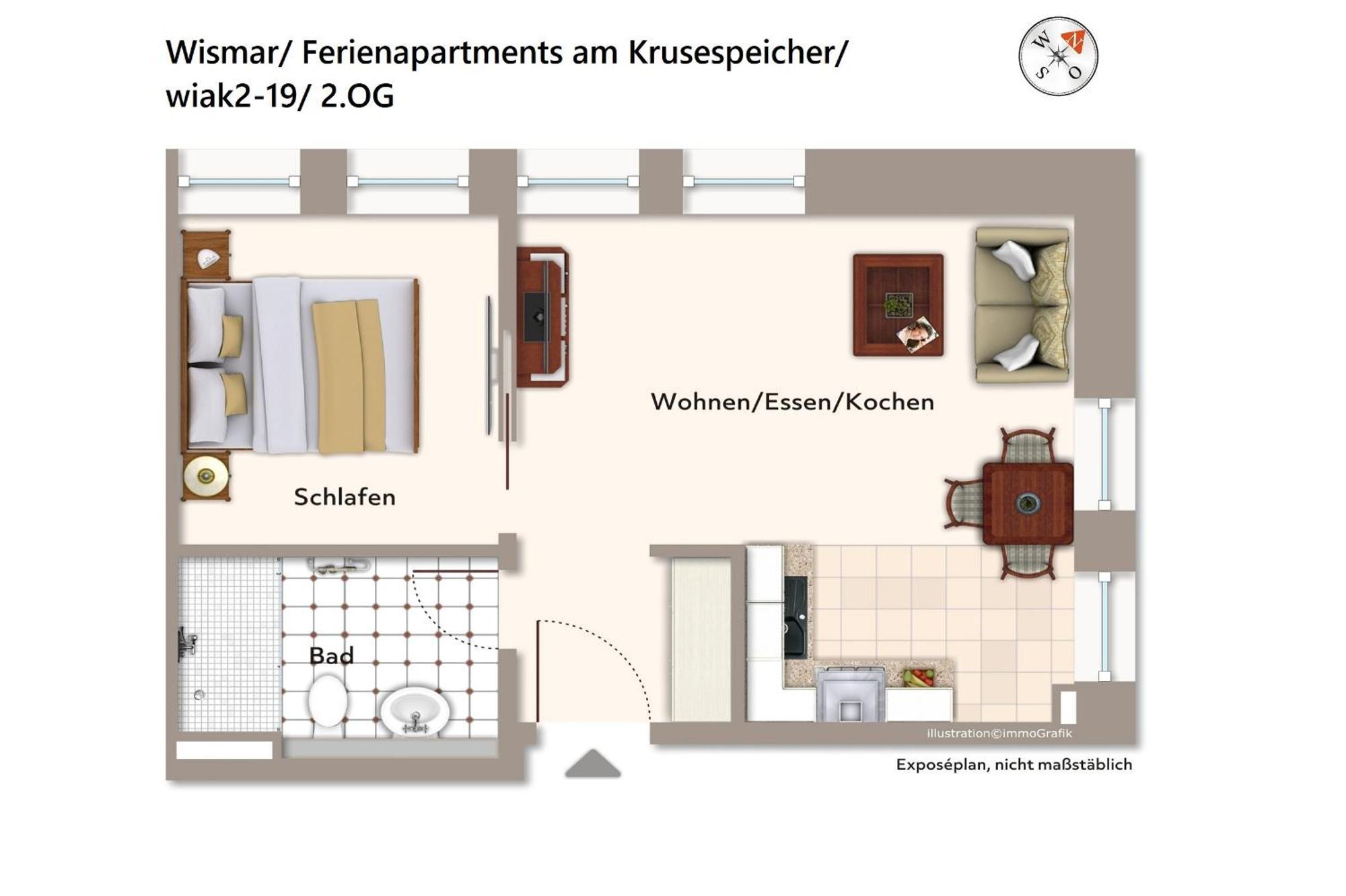 Ferienapartments Am Krusespeicher Ferienapartments Am Krusespeicher 2-19 Висмар Экстерьер фото